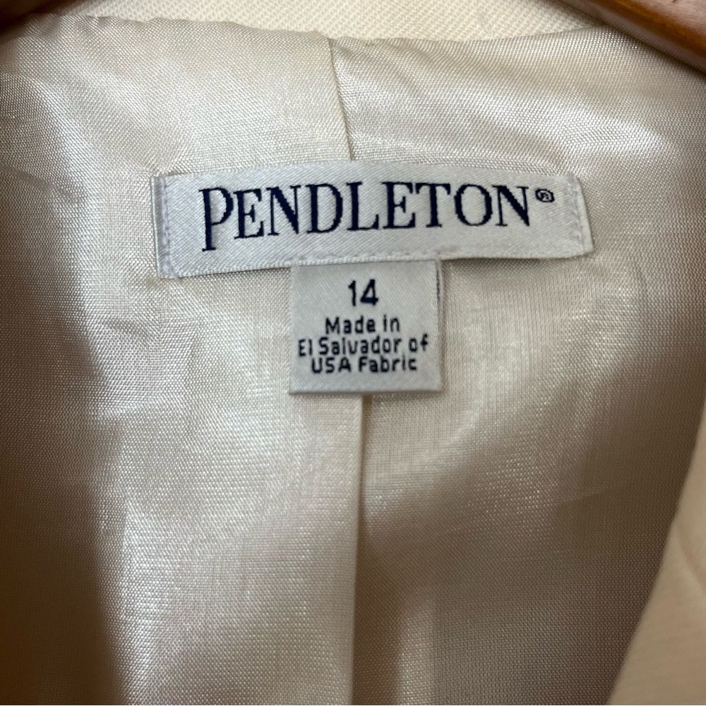 Pendleton Two Button Virgin Wool Blazer - image 6